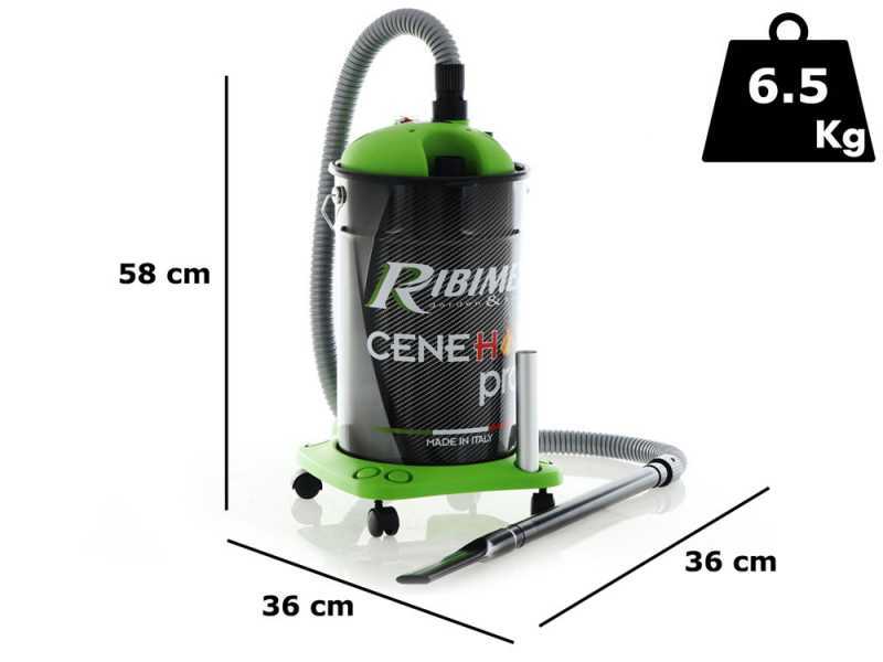 Ribimex Cenehot PRO Aspirador de cenizas - 1200W - 25 l