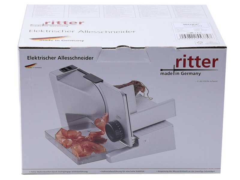 Ritter Secura9 -Cortadora de fiambre con cuchilla de 170 mm