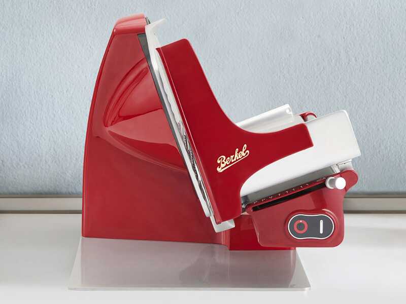 BERKEL Home Line Plus 200 ROJO - Cortadora de fiambre con cuchilla de 195 mm