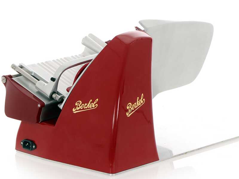 BERKEL Home Line Plus 200 ROJO - Cortadora de fiambre con cuchilla de 195 mm