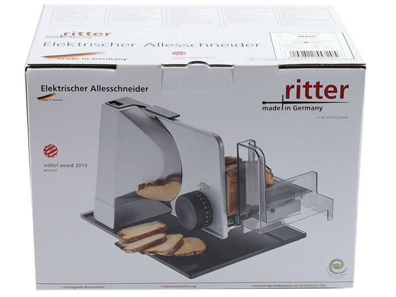 Ritter Sinus5 - Cortadora de fiambre con cuchilla de 170 mm