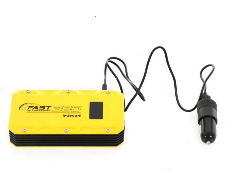 Arrancador port&aacute;til multifunci&oacute;n y Power Bank Deca Fast 380