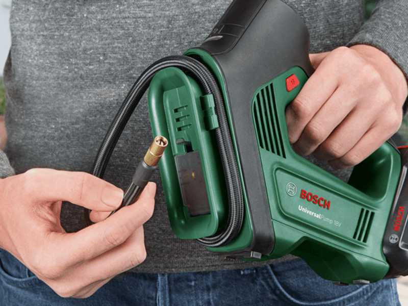 Bosch Universal Pump - Compresor de aire de bater&iacute;a - 18 V - 2 Ah