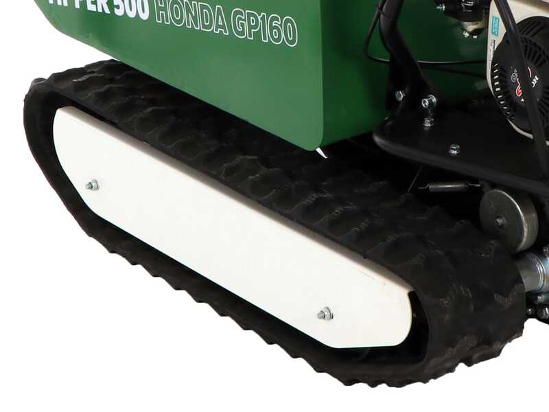 Carretilla de orugas dumper GreenBay Tipper 500 - Motor Honda GP160