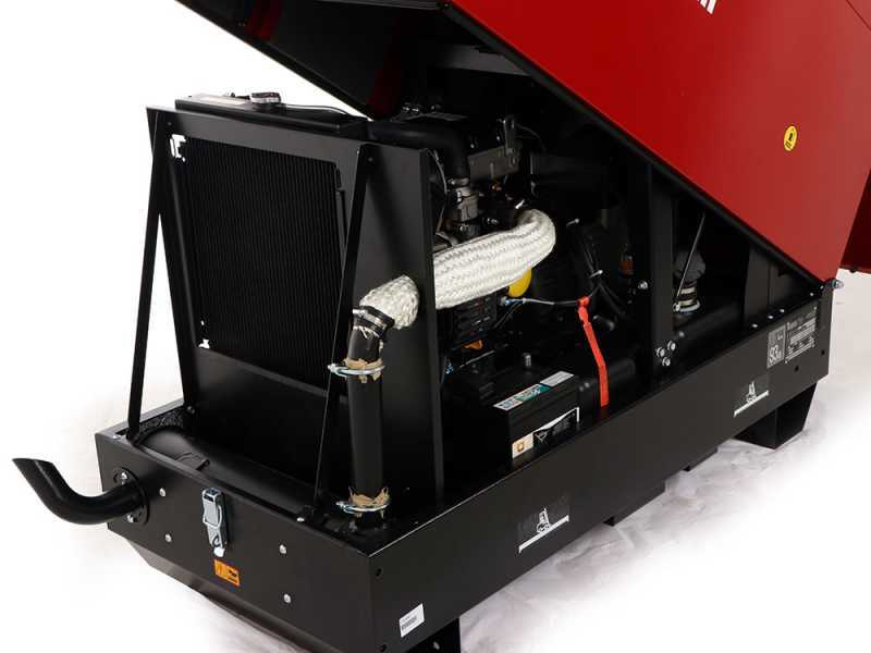 MOSA GE SX-9000 KDM - Generador de corriente di&eacute;sel silencioso 8.3 kW - Continua 7.5 kW Monof&aacute;sico + ATS