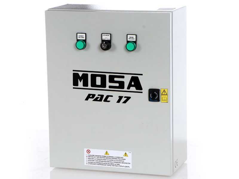 MOSA GE SX-9000 KDM - Generador de corriente di&eacute;sel silencioso 8.3 kW - Continua 7.5 kW Monof&aacute;sico + ATS