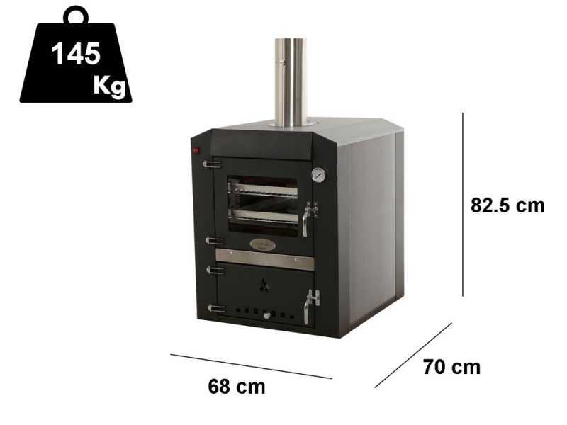 Fontana ITALIA PREMIUM - Horno de le&ntilde;a de empotrar 57x42