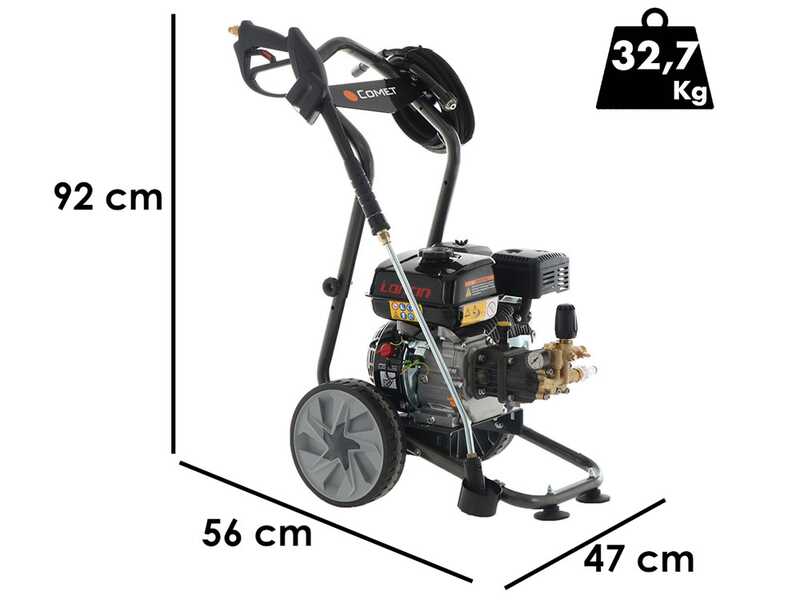 Hidrolimpiadora de gasolina Comet FDX Blade S 12/200 - Motor Loncin G200 F