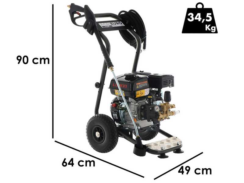 Hidrolimpiadora de gasolina AgriEuro Top-Line BXD 12/200 - Motor Loncin G200F