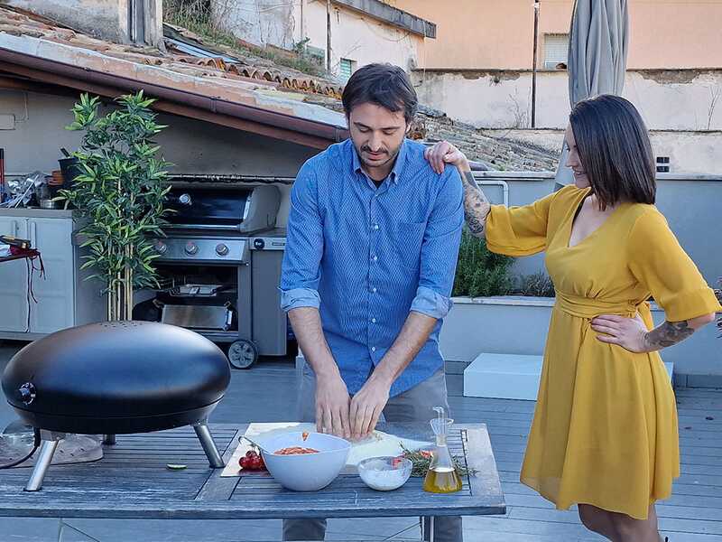 Clementi Crosti - Horno el&eacute;ctrico para pizza