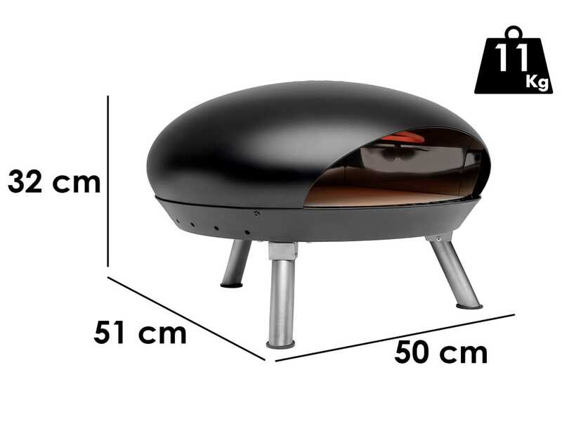 Clementi Crosti - Horno el&eacute;ctrico para pizza