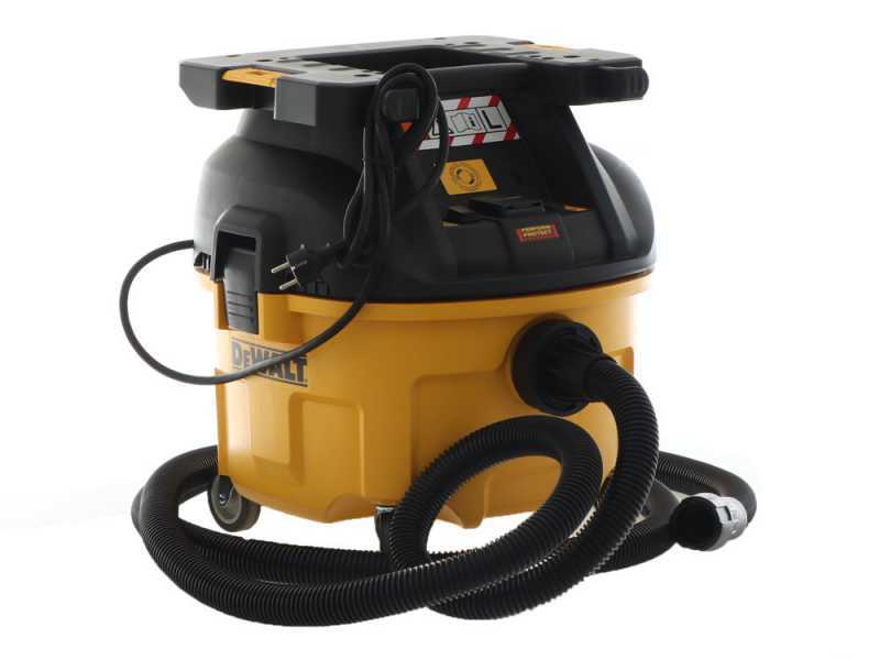 DeWALT DWV901LT-QS -Aspirador de polvo y l&iacute;quidos para la construcci&oacute;n