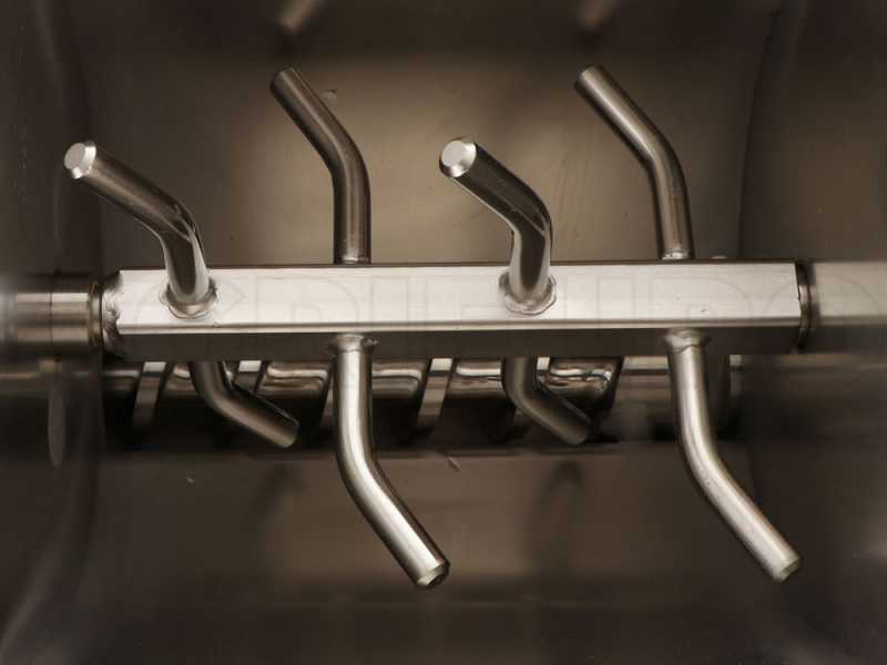 Fama Media - M&aacute;quina de hacer pasta el&eacute;ctrica profesional 2 en 1 - Amasa y extrude
