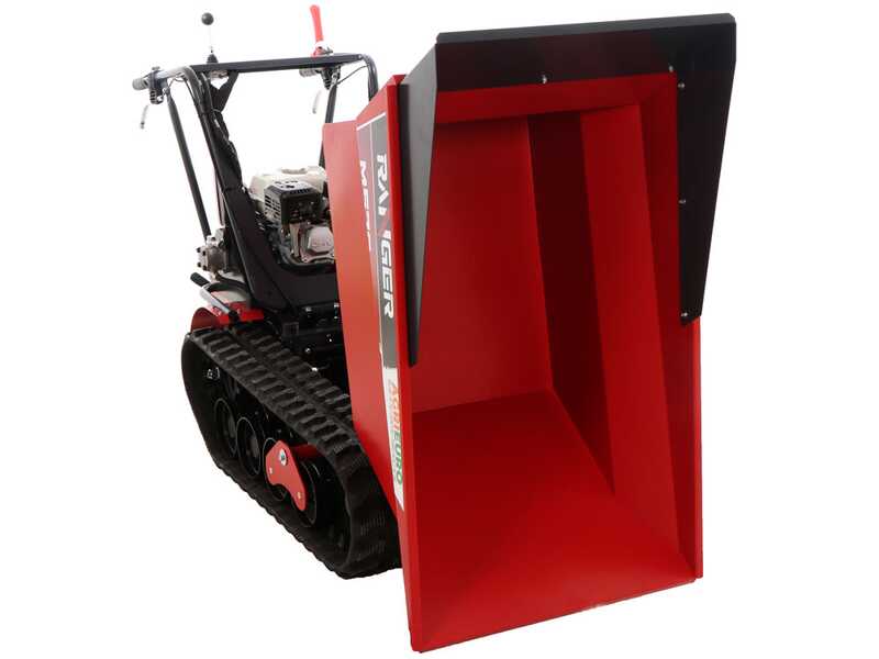 Carretilla con motor de orugas dumper Ranger  M570 HD-E - Motor Honda GX200 - Arranque el&eacute;ctrico