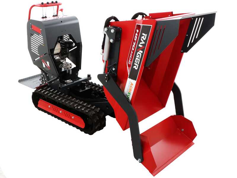 Carretilla de orugas dumper Ranger H570 HDP - Motor Honda GX200