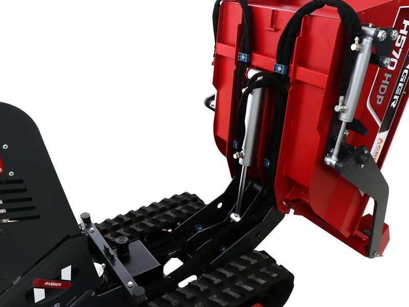 Carretilla de orugas dumper Ranger H570 HDP - Motor Honda GX200