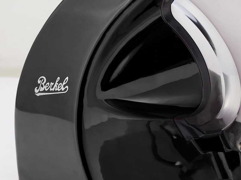 BERKEL Home Line Plus 200 Negra - Cortadora de fiambre con cuchilla de 195 mm