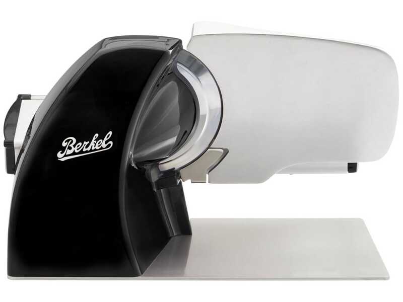 BERKEL Home Line Plus 200 Negra - Cortadora de fiambre con cuchilla de 195 mm