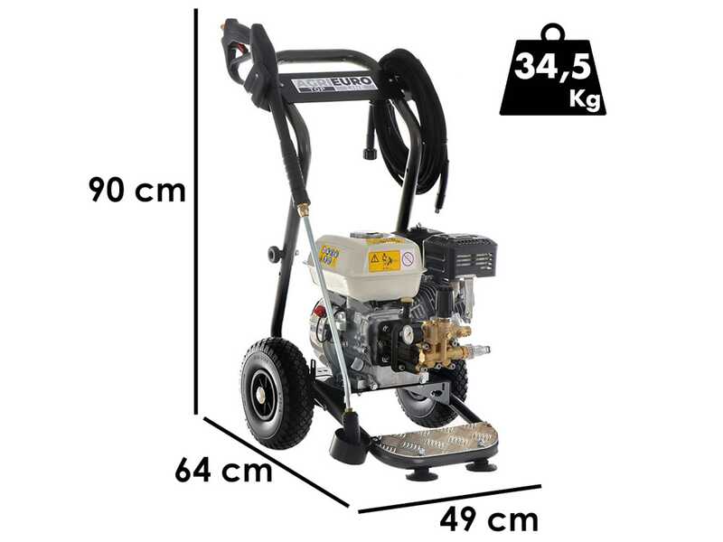 Hidrolimpiadora de gasolina AgriEuro Top-Line BXD 12/200 - Motor Honda GP 200
