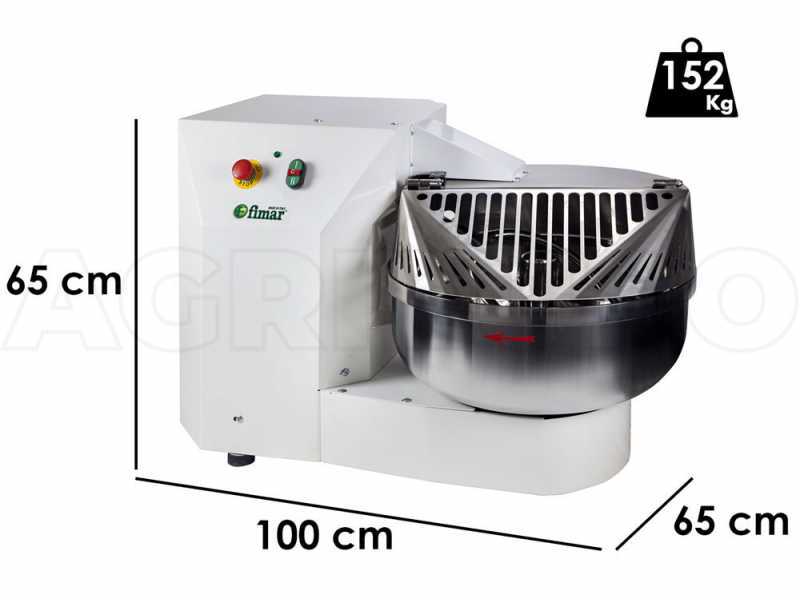 FIMAR FF30N - Amasadora de horquilla - Trif&aacute;sica - 30 kg- 2 velocidades