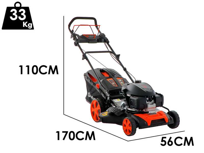 Cortac&eacute;sped autopropulsado Redback S511VHY - 4 en 1 -  Motor Honda GCVx200