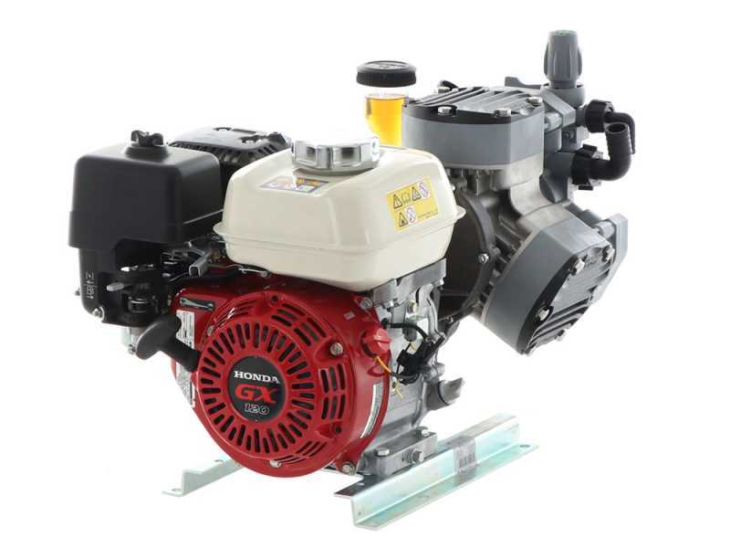 Motobomba de riego de gasolina Comet MTP P40/20 SC 4T - motor Honda GX120 - versi&oacute;n para &aacute;cidos y productos qu&iacute;micos