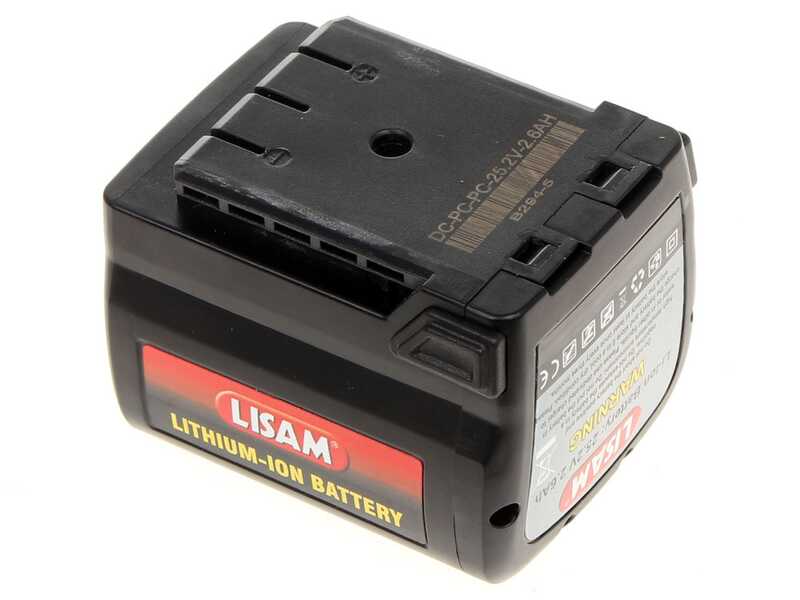Tijeras el&eacute;ctricas de poda LISAM TL 42 - 2x25.2 V 2.5 Ah