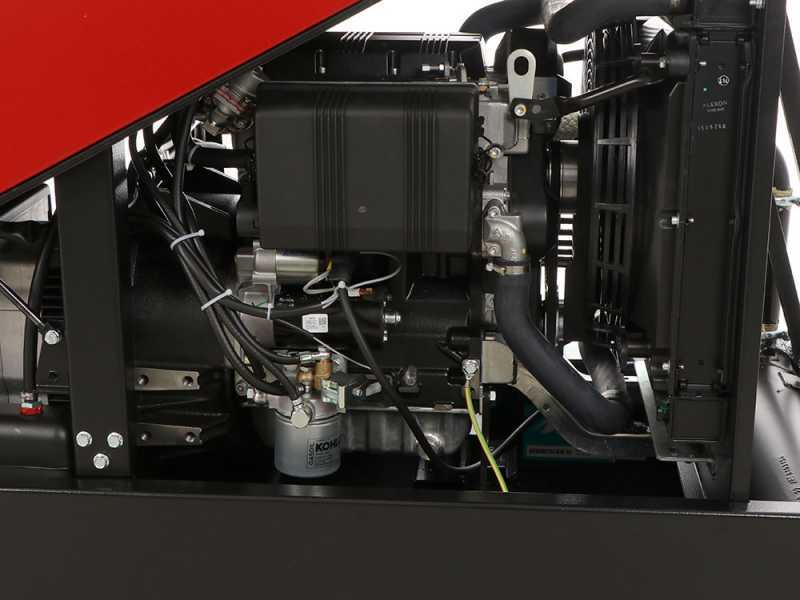 MOSA GE SX 16000 KDM - Generador de corriente di&eacute;sel, silencioso 14.4 kW - Continua 13.2 kW Trif&aacute;sico