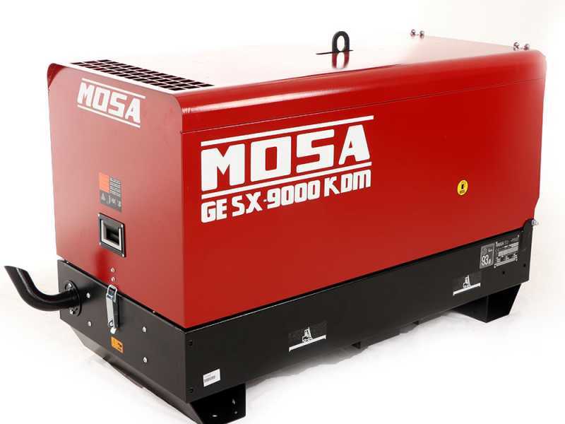 MOSA GE SX 18000 KDT - Generador de corriente a di&eacute;sel. Silencioso 14.4 kW - Continua 13.2 kW Trif&aacute;sico + ATS