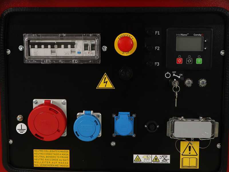 MOSA GE SX 18000 KDT - Generador de corriente a di&eacute;sel silencioso 14.4 kW - Continua 13.2 kW Trif&aacute;sico + ATS