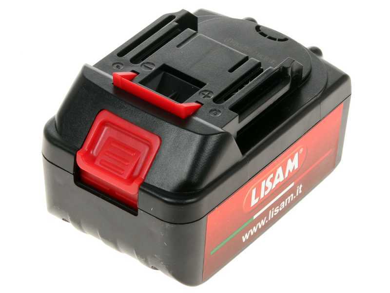 LISAM SG 22 - Electrosierra de bater&iacute;a 2 x 18V 2Ah - Espada de 25 cm