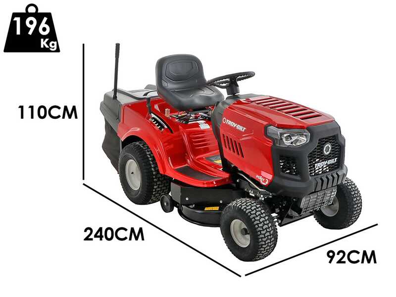 Tractor cortac&eacute;sped MTD Pony 927T-R - cambio transm&aacute;tico - recogedor