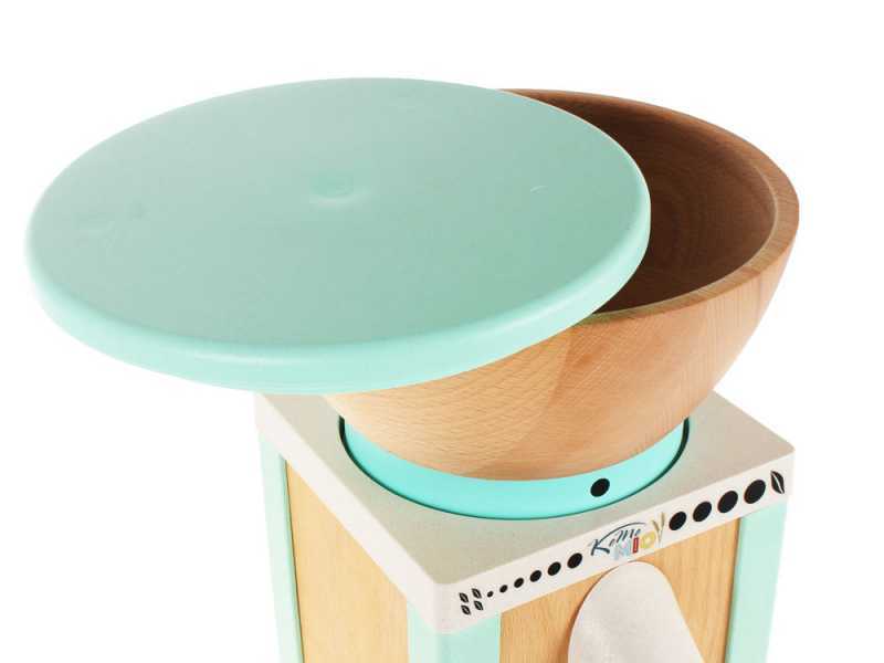 Komo KoMoMio Verde Acqua - Molino de harina de haya con piedra - 360W