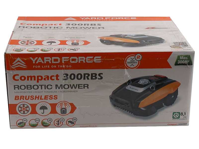Yard Force Compact 300RBS - Robot cortac&eacute;sped
