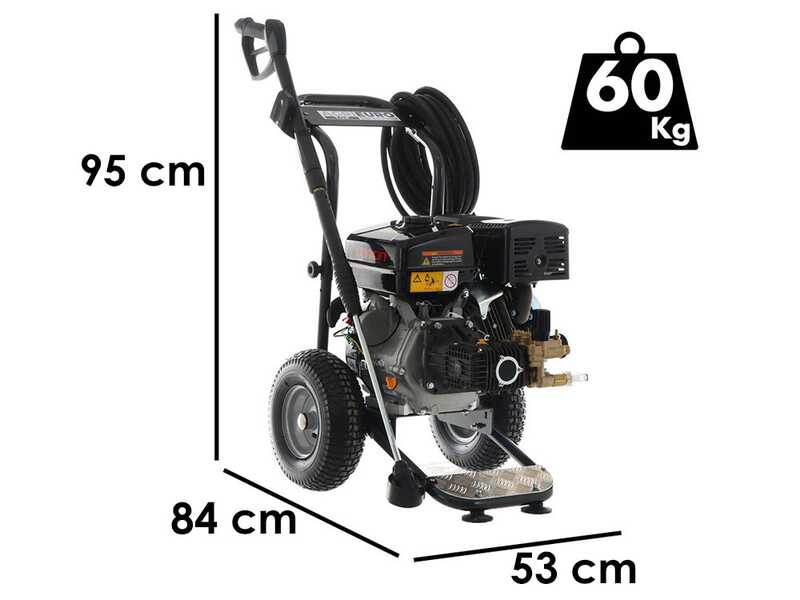 Hidrolimpiadora de gasolina AgriEuro Top-Line ZWD-K 15/280 - Motor Loncin  G390F