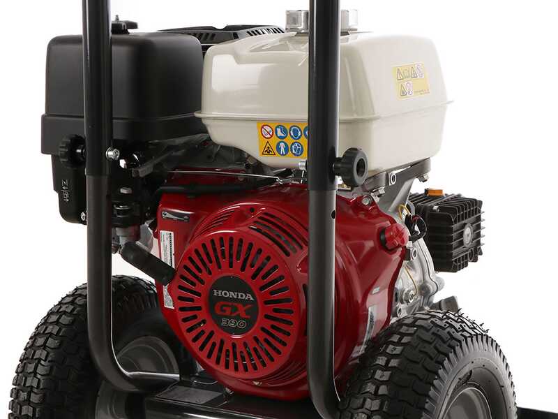 Hidrolimpiadora de gasolina profesional ZWD-K 15/280 -  310 bar - 900 l/h - Motor Honda GX390