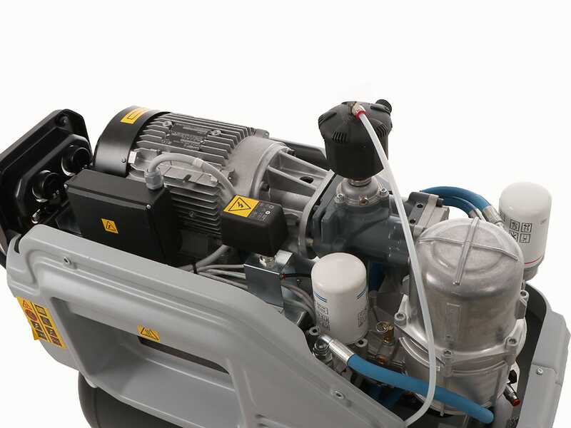 ABAC SPINN D 2.2 90W 10 230/50 - Compresor rotativo de tornillo monof&aacute;sico silencioso - Motor 3 HP - 90 L