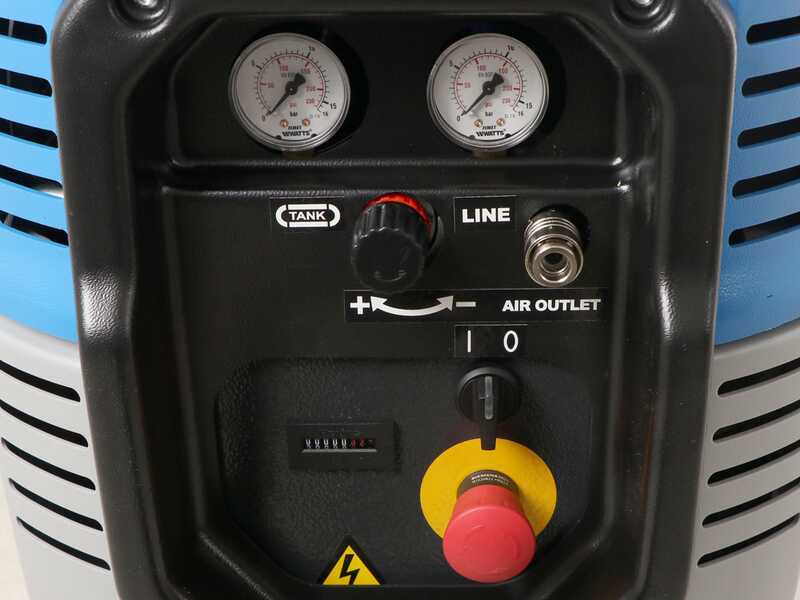 ABAC SPINN D 2.2 90W 10 230/50 - Compresor rotativo de tornillo monof&aacute;sico silencioso - Motor 3 HP - 90 L