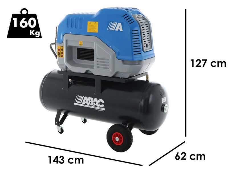 ABAC SPINN D 2.2 200W 10 400/50 - Compresor rotativo de tornillo trif&aacute;sico silencioso - Motor 3 HP - 200 L