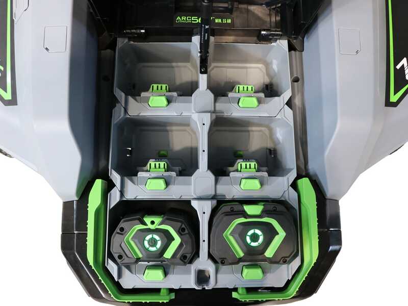 PROMO EGO Z6 ZERO TURN ZT4201E-S - Tractor cortac&eacute;sped de bater&iacute;a 56V/40Ah - Radio cero