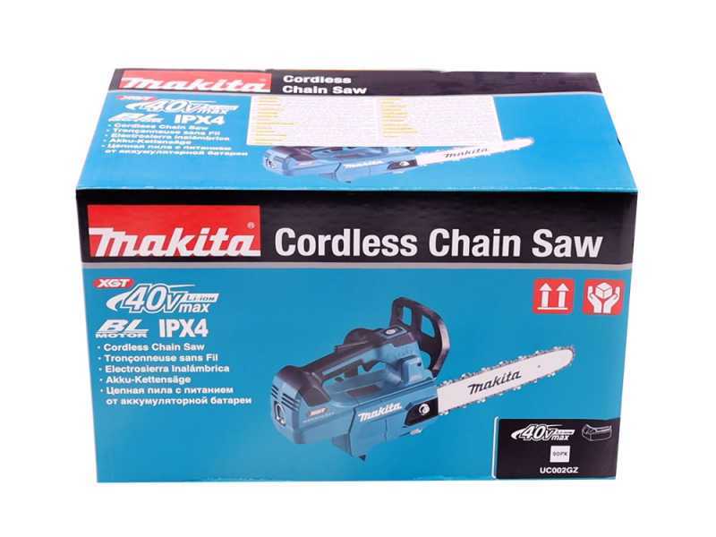 Makita UC006GZ - Electrosierra de bater&iacute;a - Espada Carving de 25 cm - BATER&Iacute;A Y CARGADOR NO EST&Aacute;N INCLUIDOS