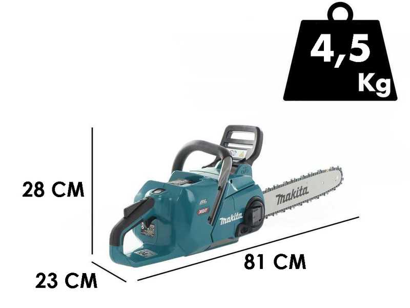 Makita UC016GZ - Electrosierra de bater&iacute;a - Espada de 40 cm - BATER&Iacute;A Y CARGADOR NO EST&Aacute;N INCLUIDOS