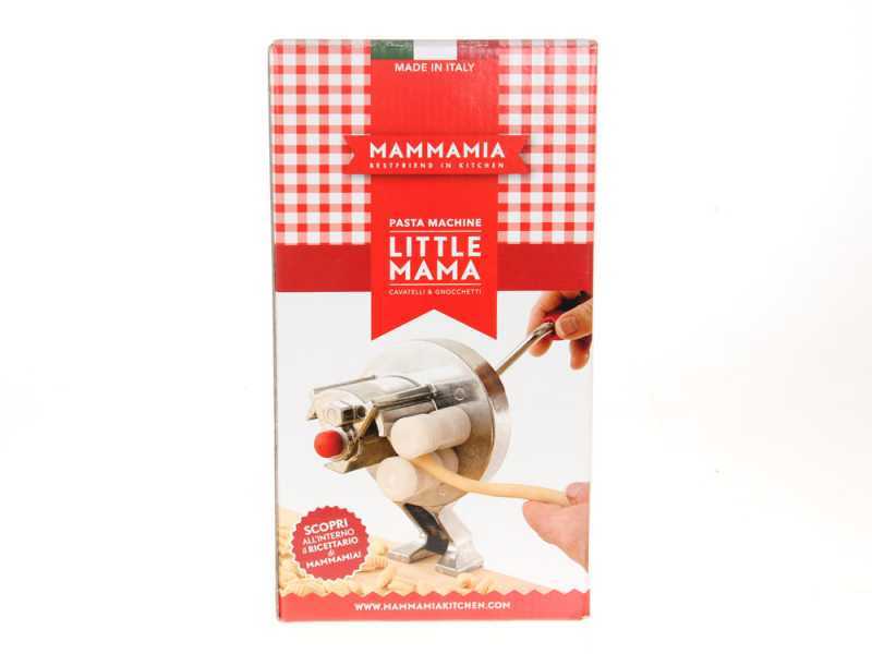 M&aacute;quina de hacer pasta MAMMAMIA Little Mama - M&aacute;quina manual para pasta casera