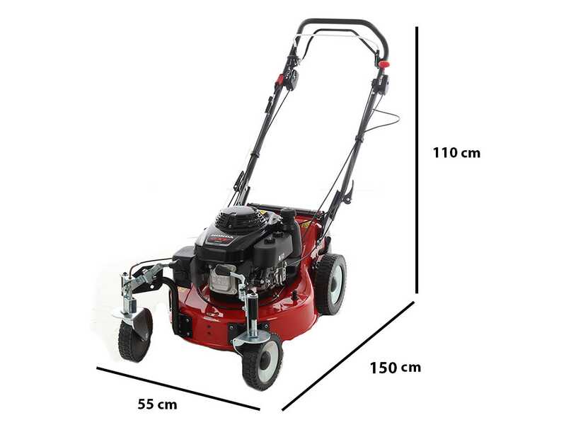 Marina Systems Pivot 53SH PRO - Cortac&eacute;sped de gasolina autopropulsado - Motor Honda GXV 160