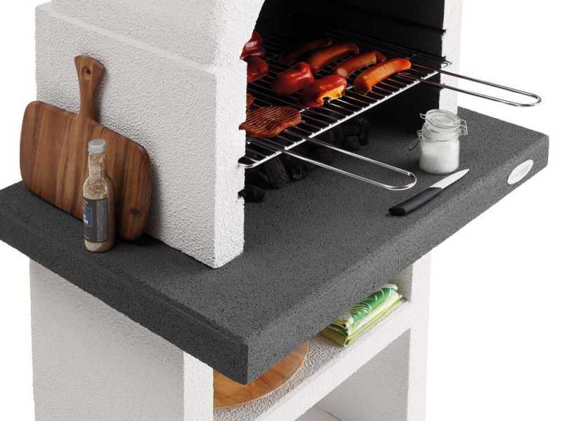 Palazzetti Boston - Barbacoa de obra para carb&oacute;n