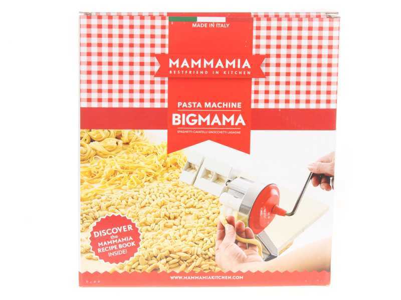M&aacute;quina de hacer pasta MAMMAMIA Big Mama - M&aacute;quina manual para pasta casera