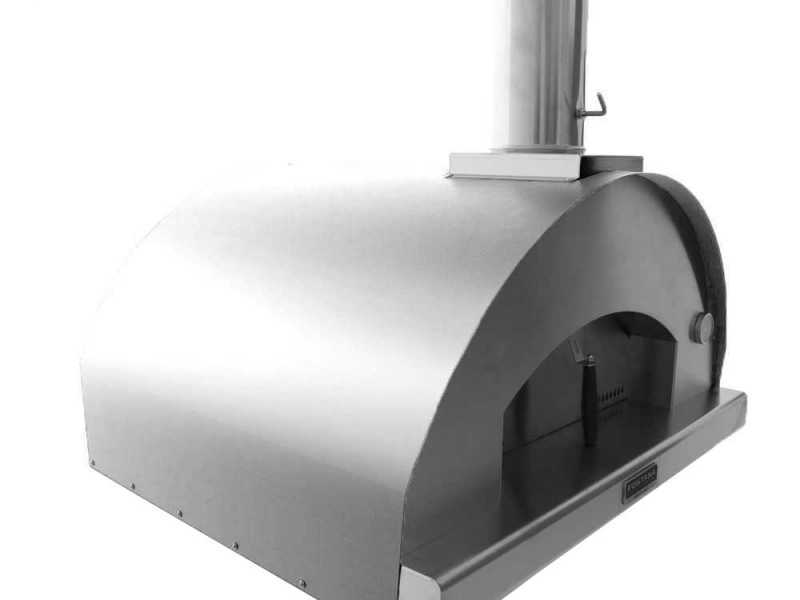 Fontana Mangiafuoco INOX - Horno de le&ntilde;a