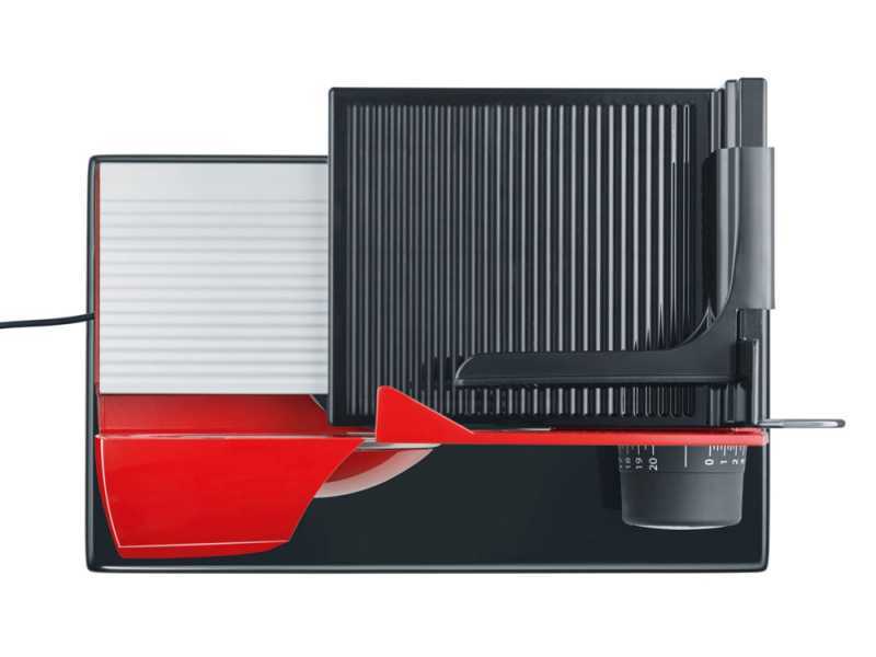 Graef SKS 110 Roja - Cortadora de fiambre con cuchilla de 170 mm