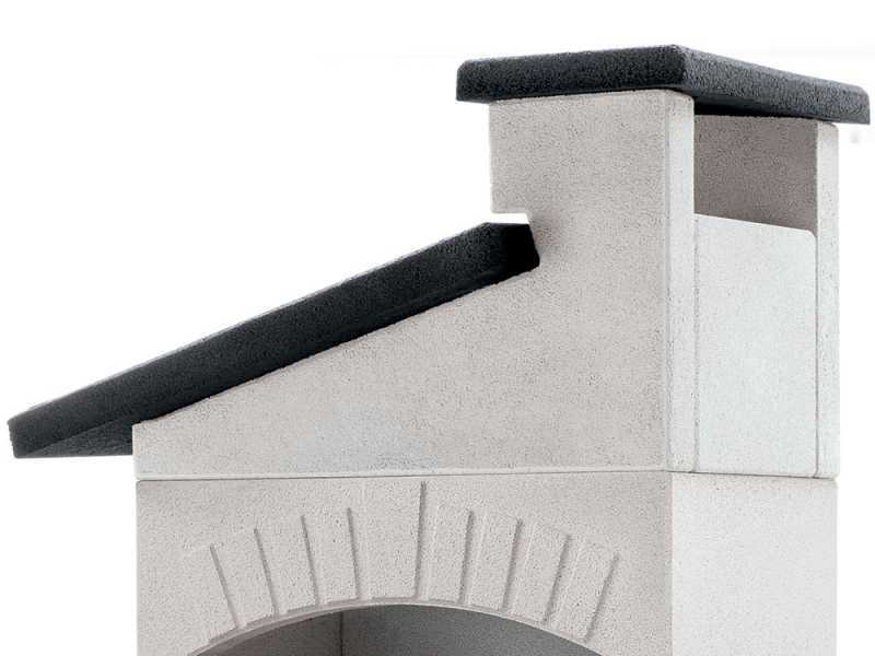 Palazzetti Guanaco 2 - Barbacoa de obra para le&ntilde;a y carb&oacute;n