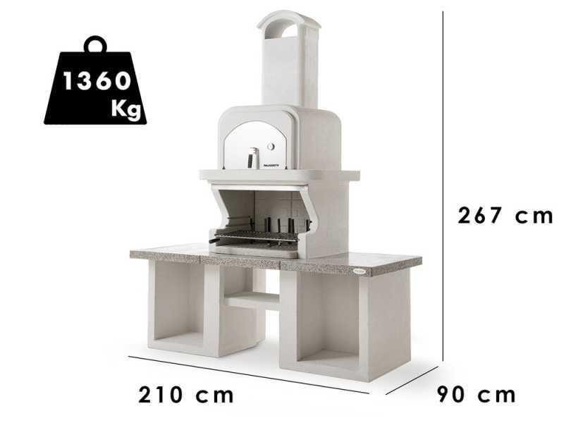 Palazzetti Pamplona - Barbacoa de obra con horno